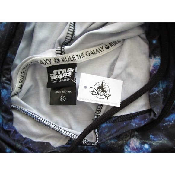 New W/ Tag Our Universe Star Wars Galaxy Hoodie Size L - Picture 2 of 8